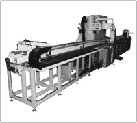 自動定寸及自動測長丸鋸切断機